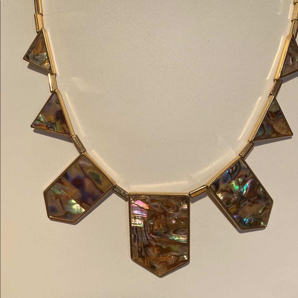 House of Harlow 1960s gold necklace
